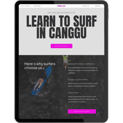 website in a week ontwerp