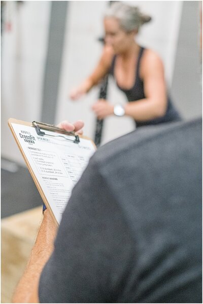 brand session during crossfit open