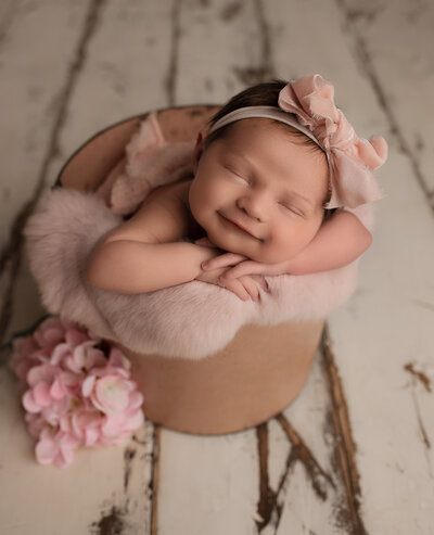 Newborn in Raleigh NC with Paige Evans of Paige Evans Photography