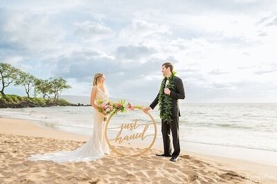 Maui beach Wedding Location - Maluaka Beach