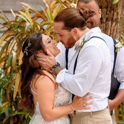 Abby and Rob's Wedding at Audubon House, Key West Florida Keys by Ivan Apfel