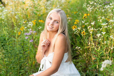 Cute dress for senior pictures