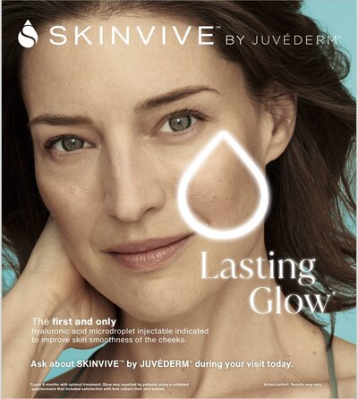 Skinvive skincare advertisement design