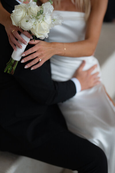 Outdoor wedding ceremony