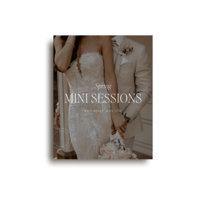 Editorial Instagram mini session template for photographer