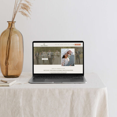 Responsive Squarespace website design for family photographer