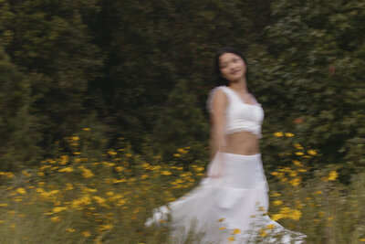 motion blur senior photo