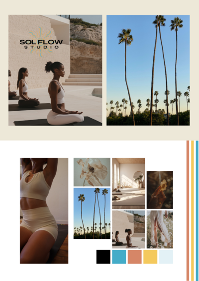 Heritage Blanc Visual Brandboard