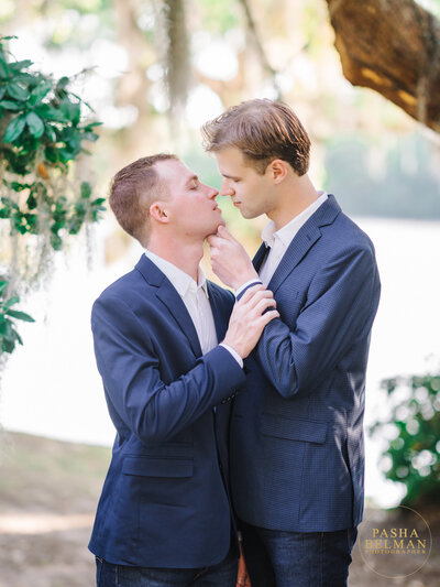 Same Sex Charleston Engagement Photos
