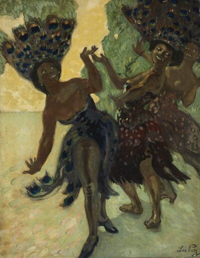Leo Putz _Tanzende Negerinnen (Dancing Black Women)_