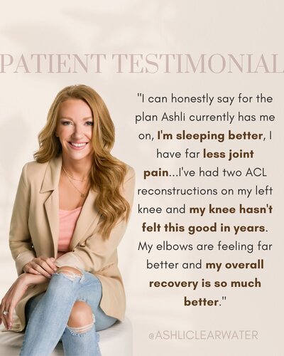 Screenshot of a patient testimonial shared by Wellness & Hormone Health, a hormone therapy clinic based in Centennial, Colorado serving surrounding areas.