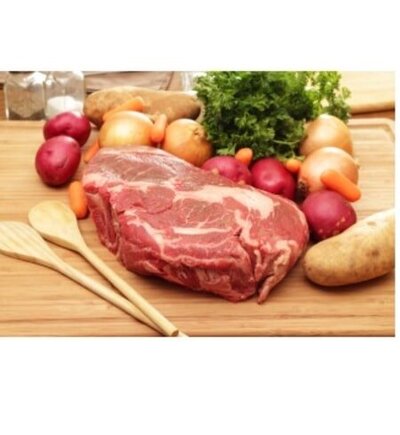 Chuck roast on cutting board