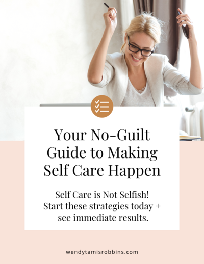 Mockup of 3 Things Sabotaging Your Self Care