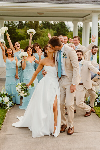 Wedding at the blockhouse pdx in portland oregon