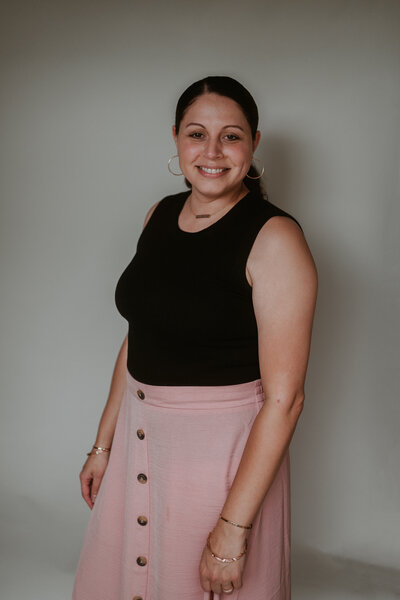 woman smiling