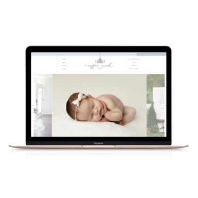 Showit Web Design Portfolio | Heather Jones | Coffee Creek Studio