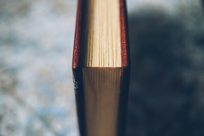 hand carved book box album pages