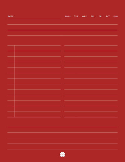 Notebook No 11 Digital Planner by Click 2 Plan-137
