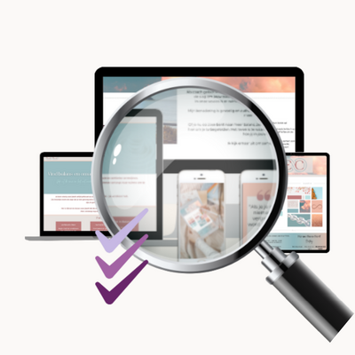 Branding en website audits uitgevoerd door Dream Design Studio