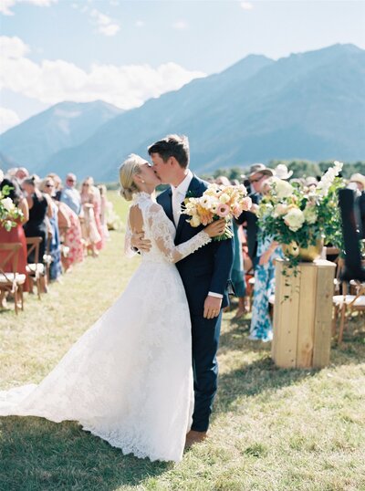 Happy Couple in Wyoming