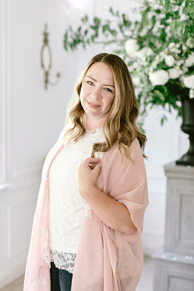 Studio portrait of a female associate photographer
