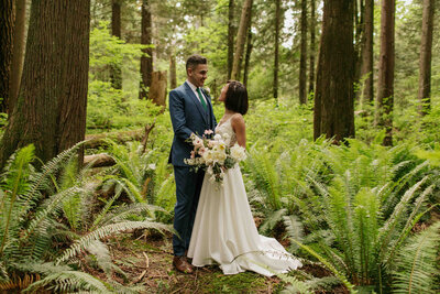 Pacific Spirit Park Wedding PhotosA