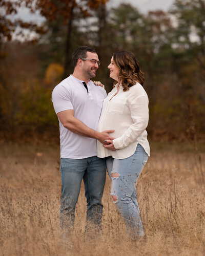 Maternity session with the Peeks at Hudson Crossing in Schuylerville, NY.