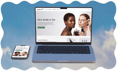 Shopify website design for product-based businesses.
