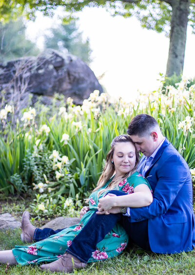 Engagement Photos at Chateau Morrisette