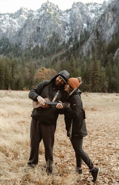 northern california wedding photographer and videographer hugging