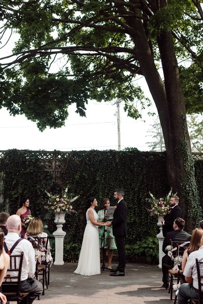 Inn at Saratoga Wedding Ceremony