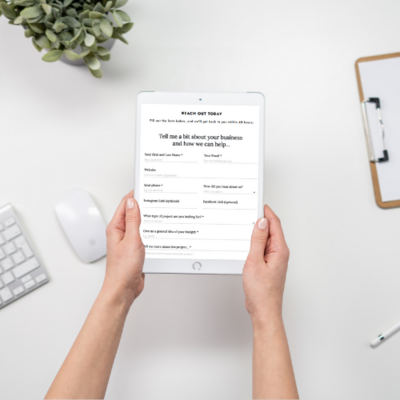 Brand questionnaire and workbook