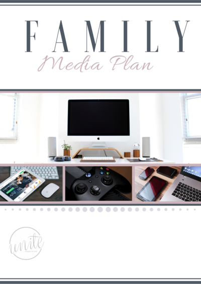 Family Media Plan Cover Sheet