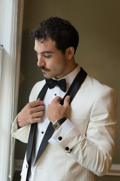 Groom Getting Married in Charlotte