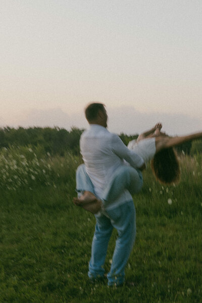 LGBTQ Couple taking their jeep through rocky mountain national park during their sunrise elopement 