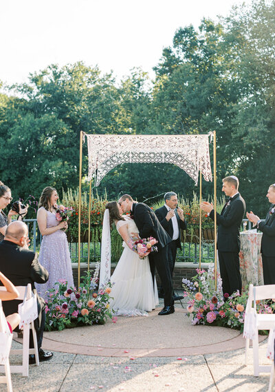 Meadowlark Botanical Garden Wedding Ceremony | Adela Antal Photography