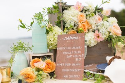 Styled Tablescape Baltimore Wedding Photographer
