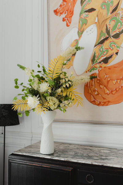 Compositions florales durables pour les lieux d’exception