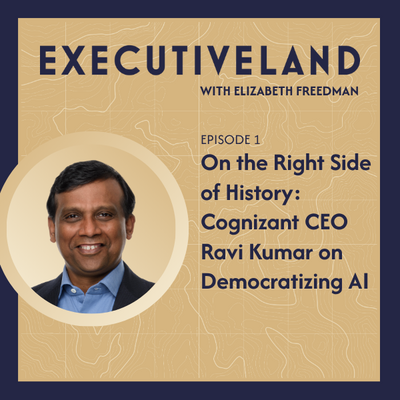 Elizabeth Freedman has a candid conversation with Ravi Kumar, CEO of Cognizant.