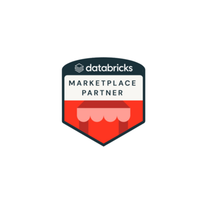 Databricks logo representing Erud AI as a proud Databricks Marketplace partner.