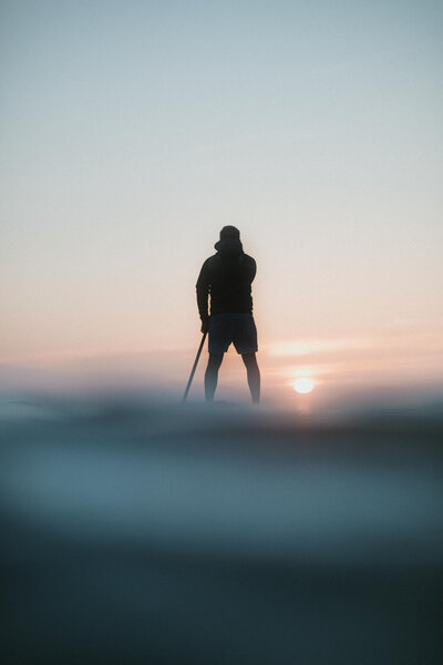 séance photo lever du soleil - photographe famille barfleur - caroline liabot