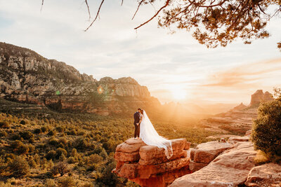 red rock landscape