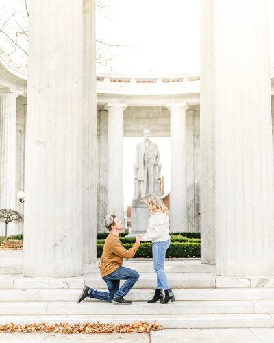 Hayes and Bree Sherr engagement proposal.