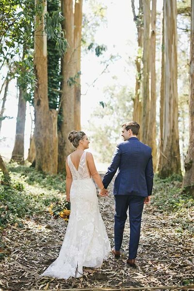 Haven at Tomales Wedding with bride and groom fall wedding at Cielo Farms in malibu, CA