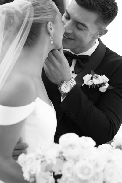Tulsa wedding portrait of bride and groom