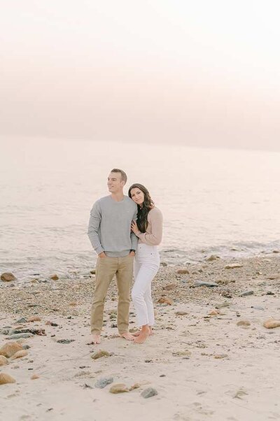 Beach Engagement Photo Session