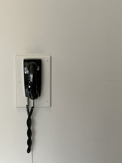 vintage telephone at the Library of Congress