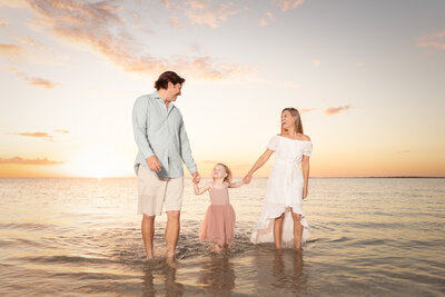 Angela Clifton Photography Family at Howard Park at sunset