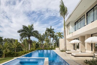 Elegant beachfront villa with ocean view at Nova Lux DR Properties