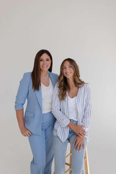 Melinda and Chancey, the team behind Fancy Chancey in San Diego CA